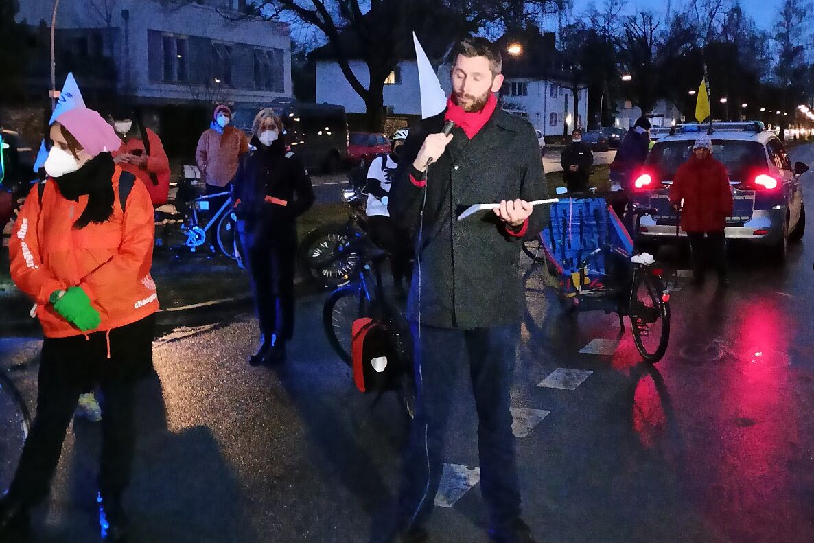 Die Gedenkrede mit Beileidsbekundung