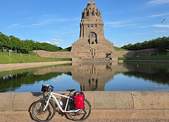 Das 91 Meter hohe Völkerschlachtdenkmal in Leipzig ist das höchste in Europa Das 91 Meter hohe Völkerschlachtdenkmal in Leipzig ist das höchste in Europa