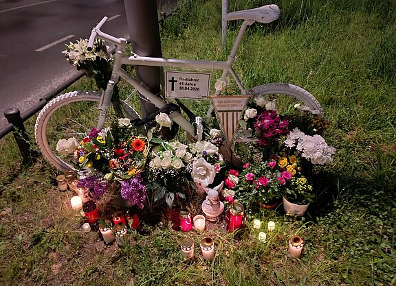Geisterrad Neuköllner Straße Ecke Alt Rudow