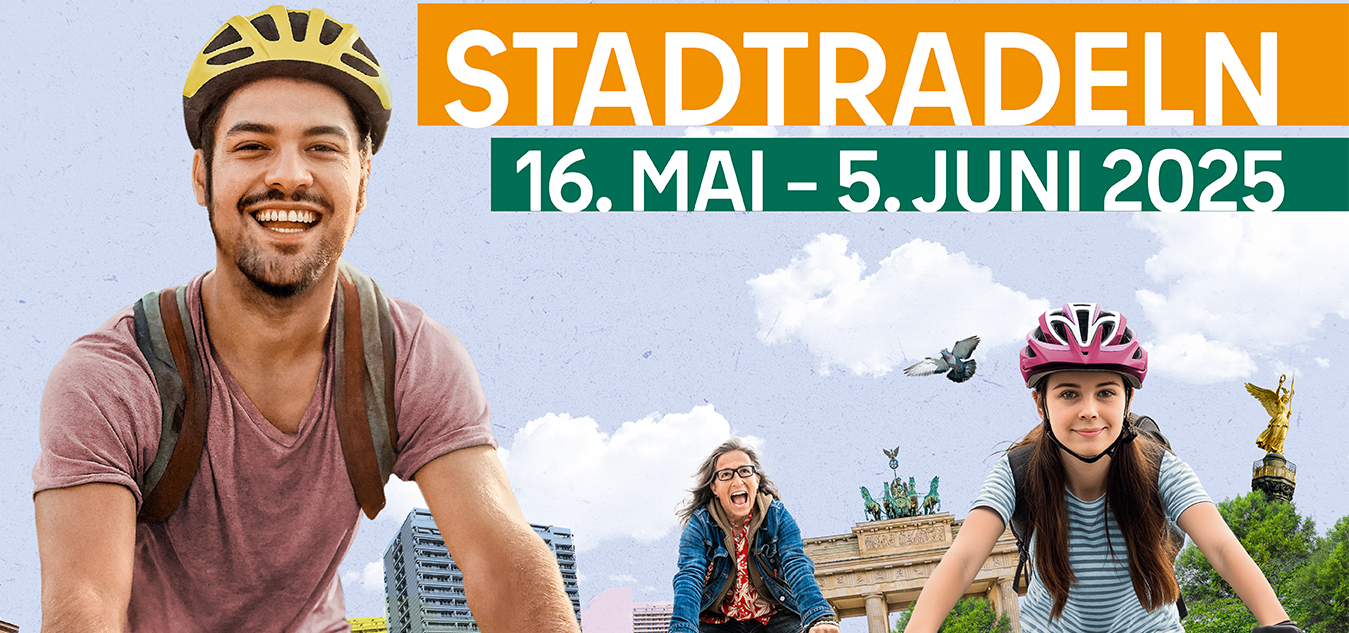 STADTRADELN 16. Mai bis 5. Juni 2025 Radfahrende