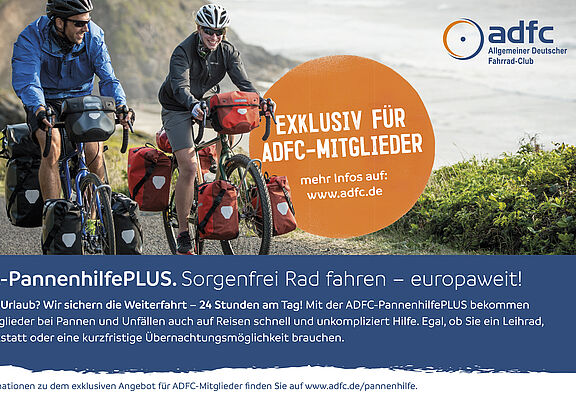 ADFC-Anzeigen PannehilfePLUS