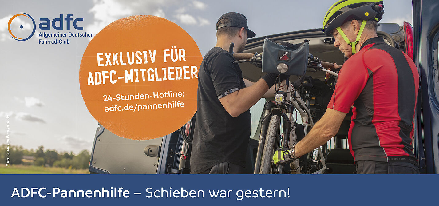 ADFC-Anzeigen Pannehilfe ADFC-Anzeigen Pannehilfe
