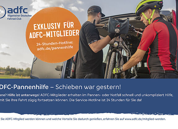 ADFC-Anzeigen Pannehilfe